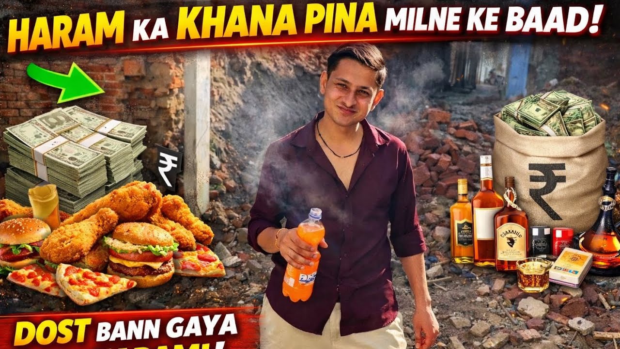 Haram ka khana pina milne k bad mere dost amiro wali feeling leta hua 😅
