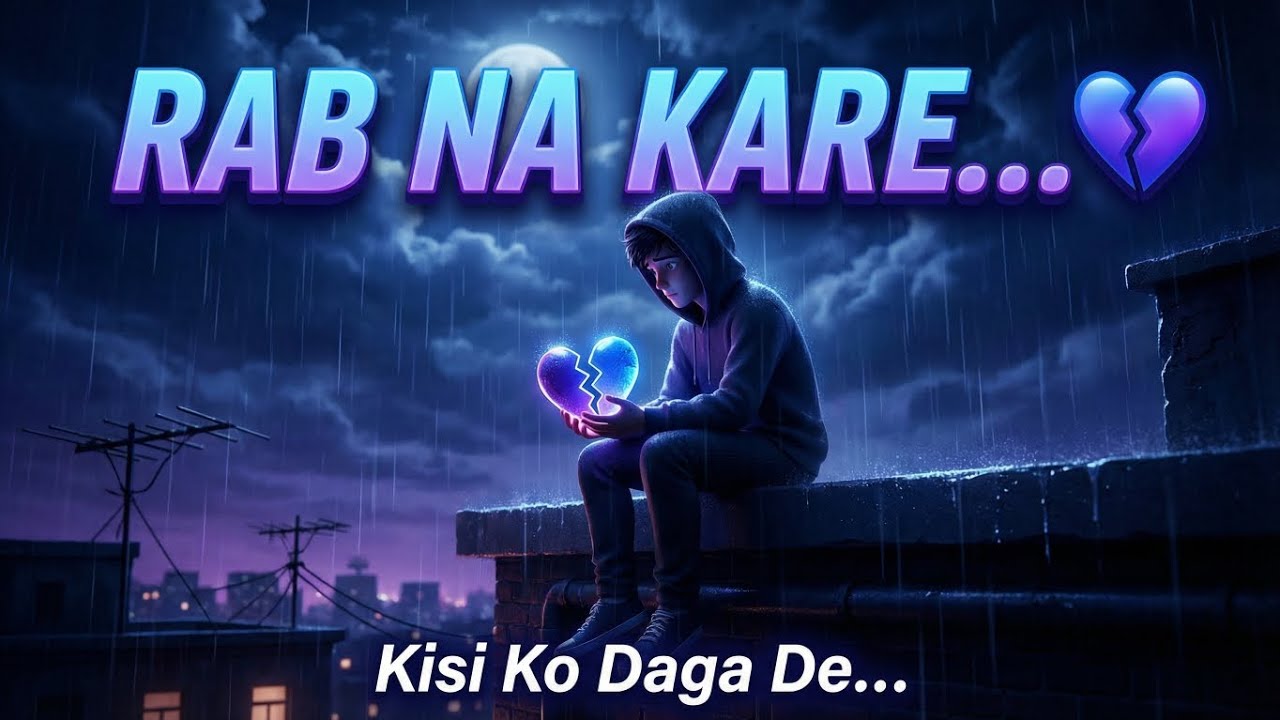 Rab Na Kare Ki Ye Zindgani Kisi Ko Daga De 💔 | Emotional Sad Hindi Lofi Song 2026 | Heart Touching