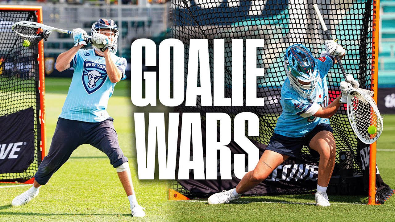 Pro Lacrosse Goalies Go 1v1 | 2025 PLL All-Star Skills Challenge