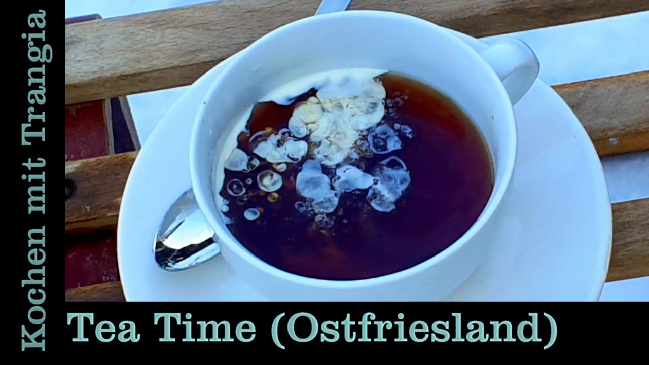 Draußen Kochen mit Trangia: Teezeremonie Tea Time  (Ostfriesland) (Camping Rezept / Cooking Recipe)