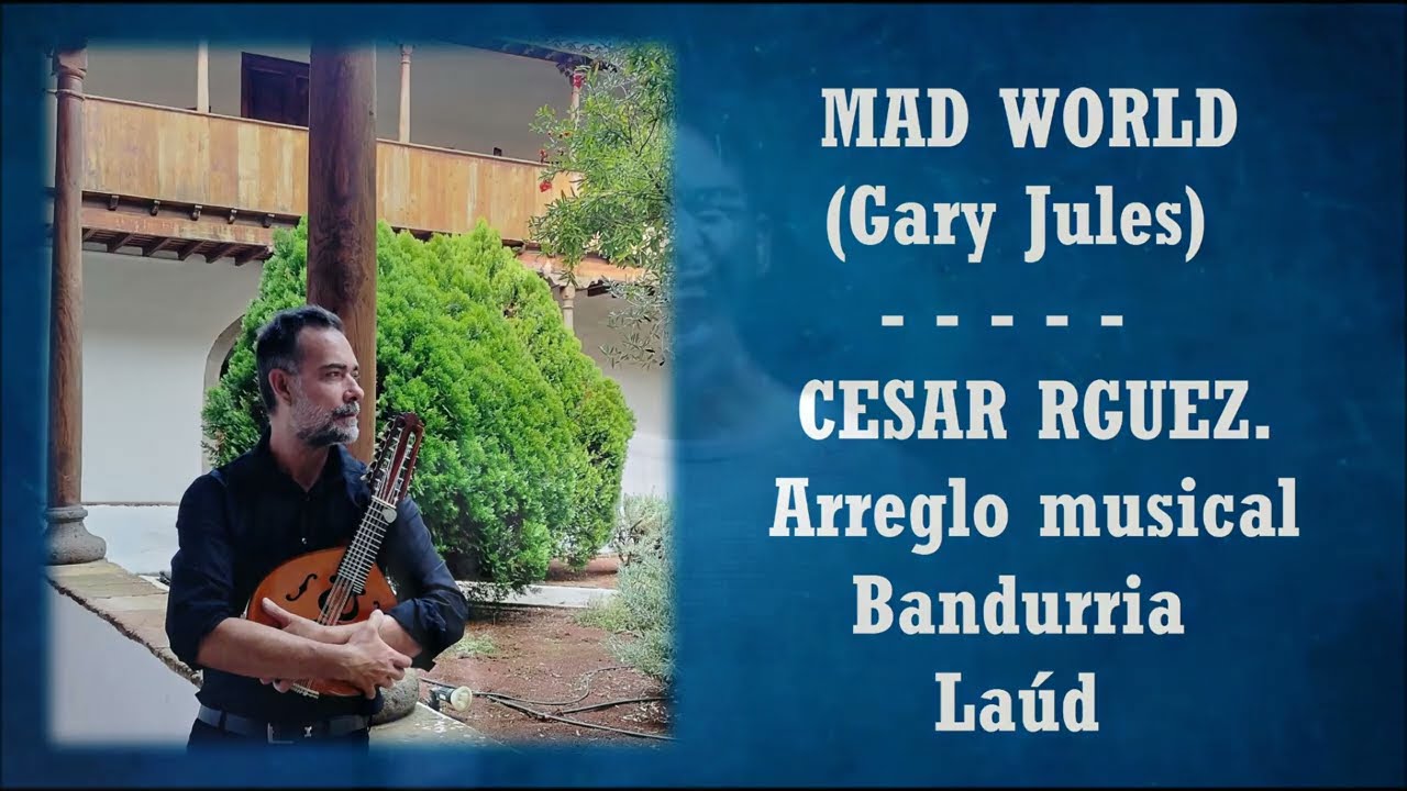 MAD WORLD - MANDOLINA COVER - GARY JULES