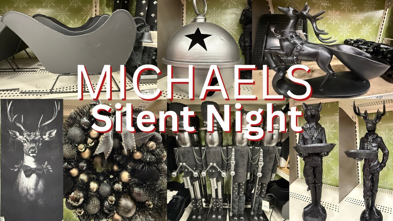 Коллекция Michaels Silent Night | Рождество 2025