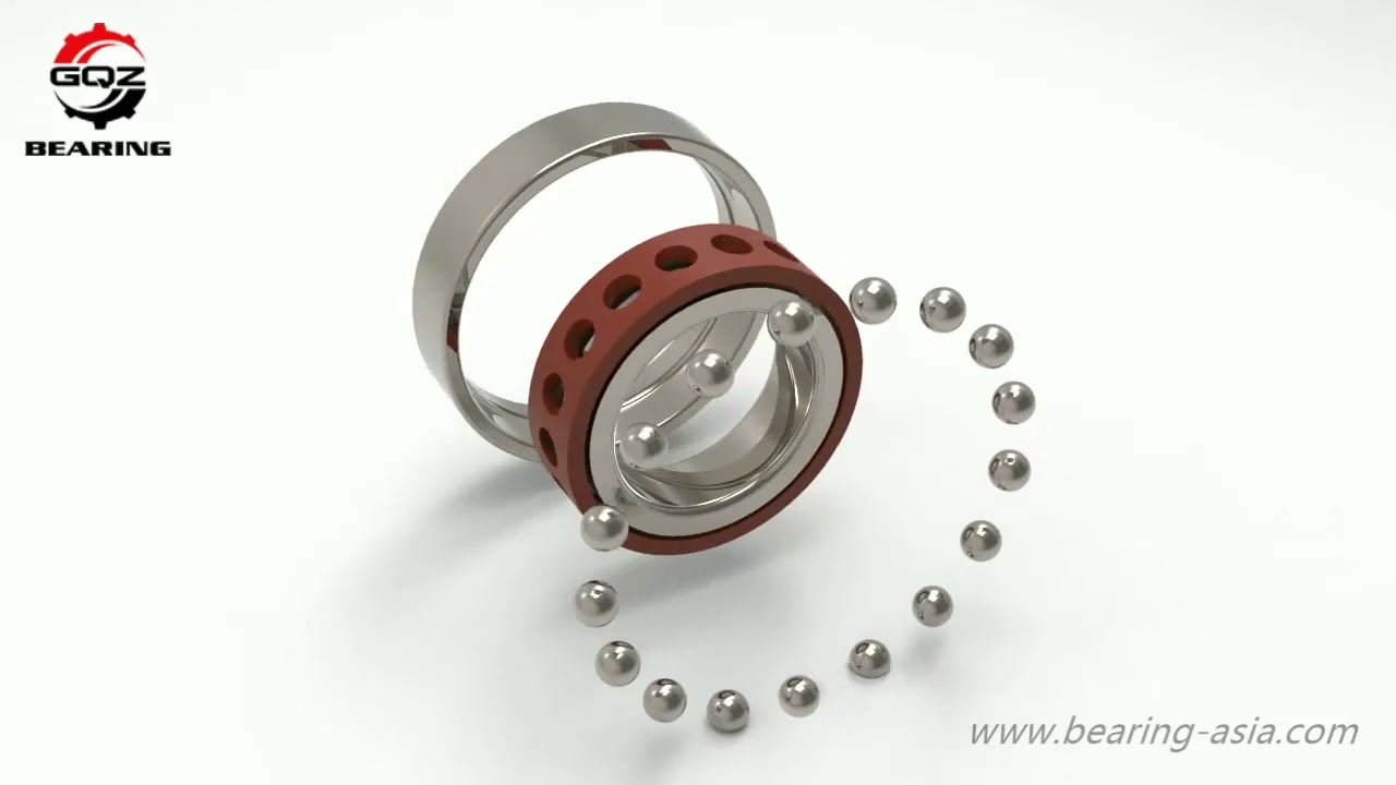 Double Row Angular Contact Ball Bearing Wear Resistant For Automobiles