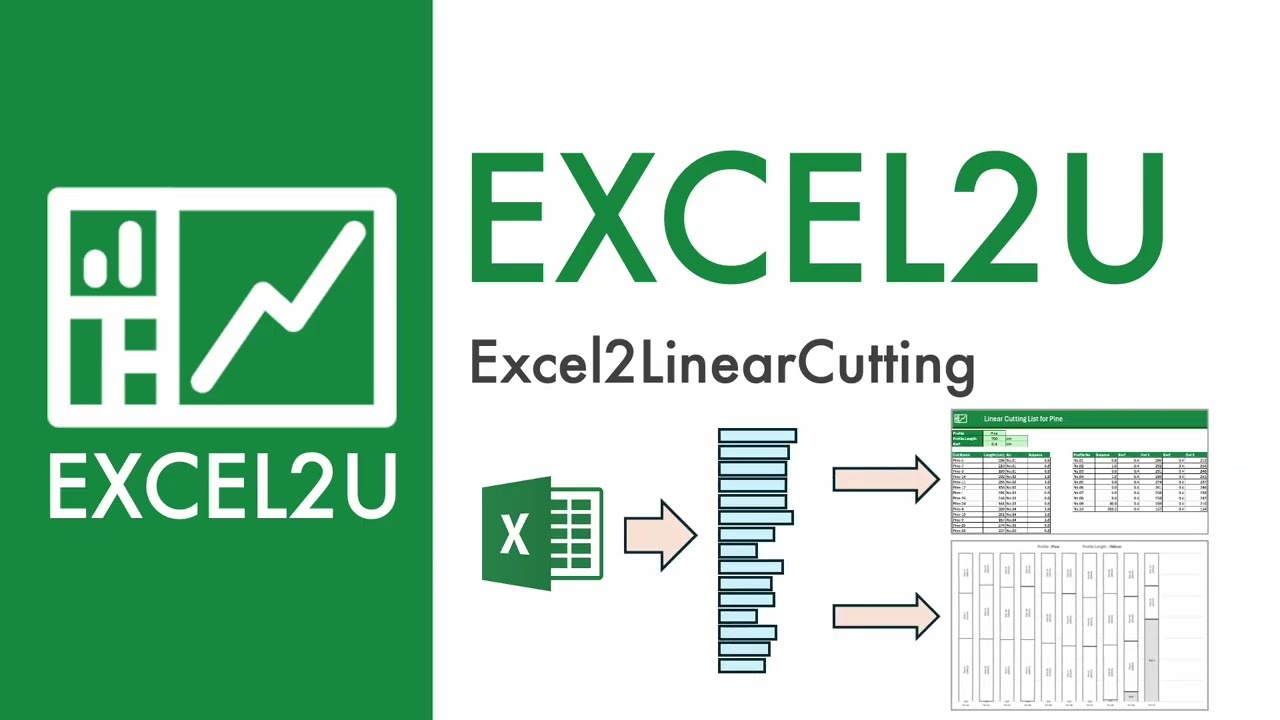 Excel Linear Cutting Tool &ndash; Optimize Cuts, Reduce Waste & Save Money!