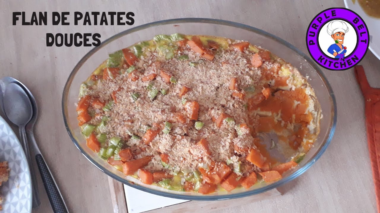 Flan de patates douces