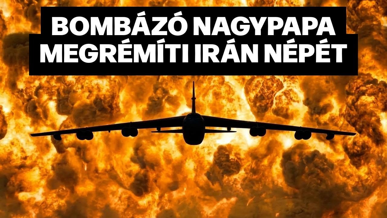 Irán mostantól retteg ettől a 74 éves amerikai bombázótól – mindent porig zúzott percek alatt