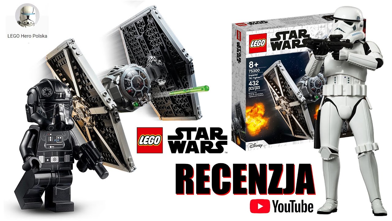 LEGO Star Wars 75300 Imperialny myśliwiec TIE - IMPERIAL TIE FIGHTER - RECENZJA - LHP