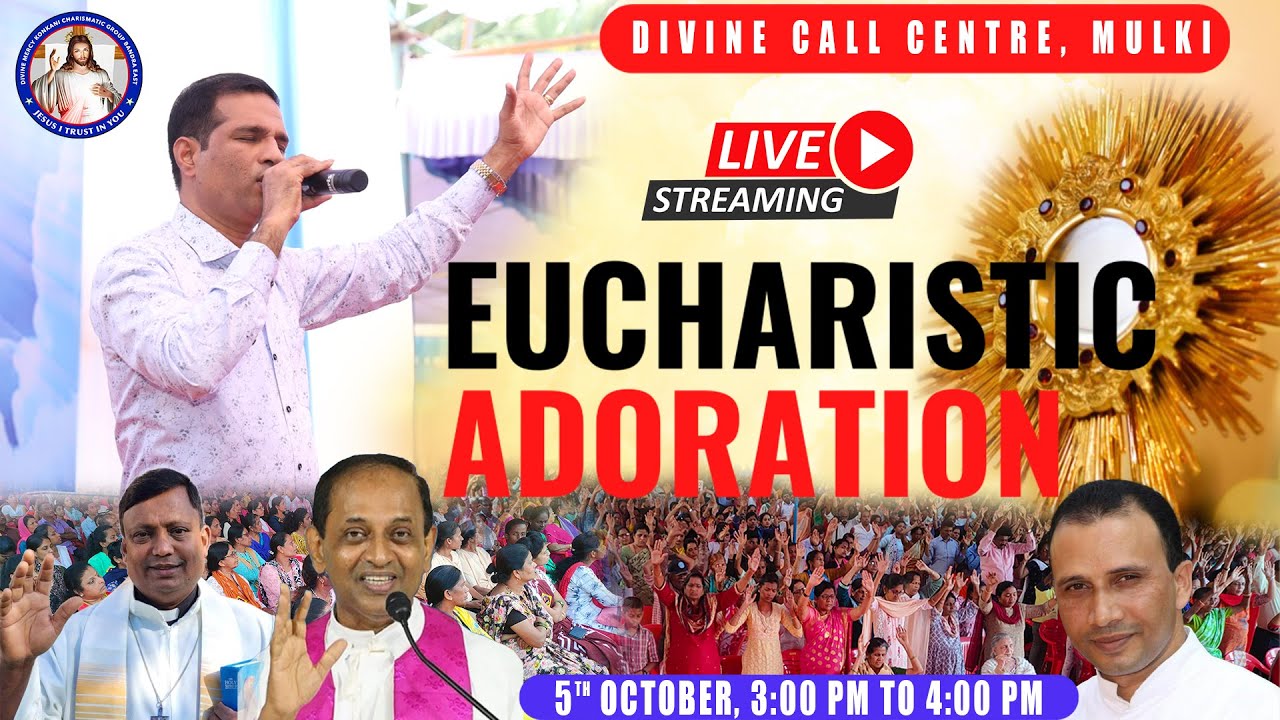 Eucharistic Adoration | ಪವಿತ್ರ್ ಸಕ್ರಾಮೆಂತಾಚೆಂ ಆರಾಧನ್ | Br.Prakash Dsouza | LIVE