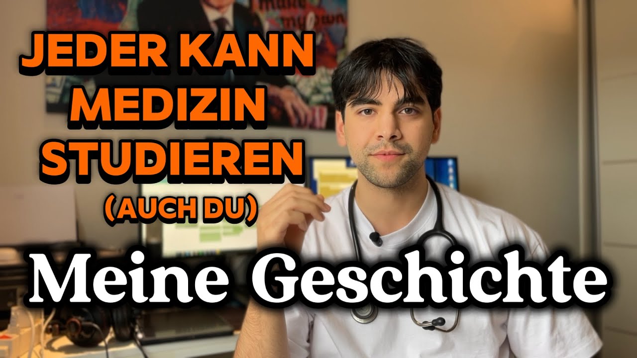 JEDER KANN MEDIZIN STUDIEREN — So habe ich es gemacht!