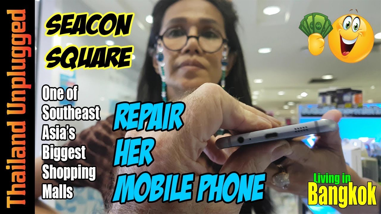 Samsung Mobile Phone repair at Seacon Square IT center Bangkok ซีคอนบางแค