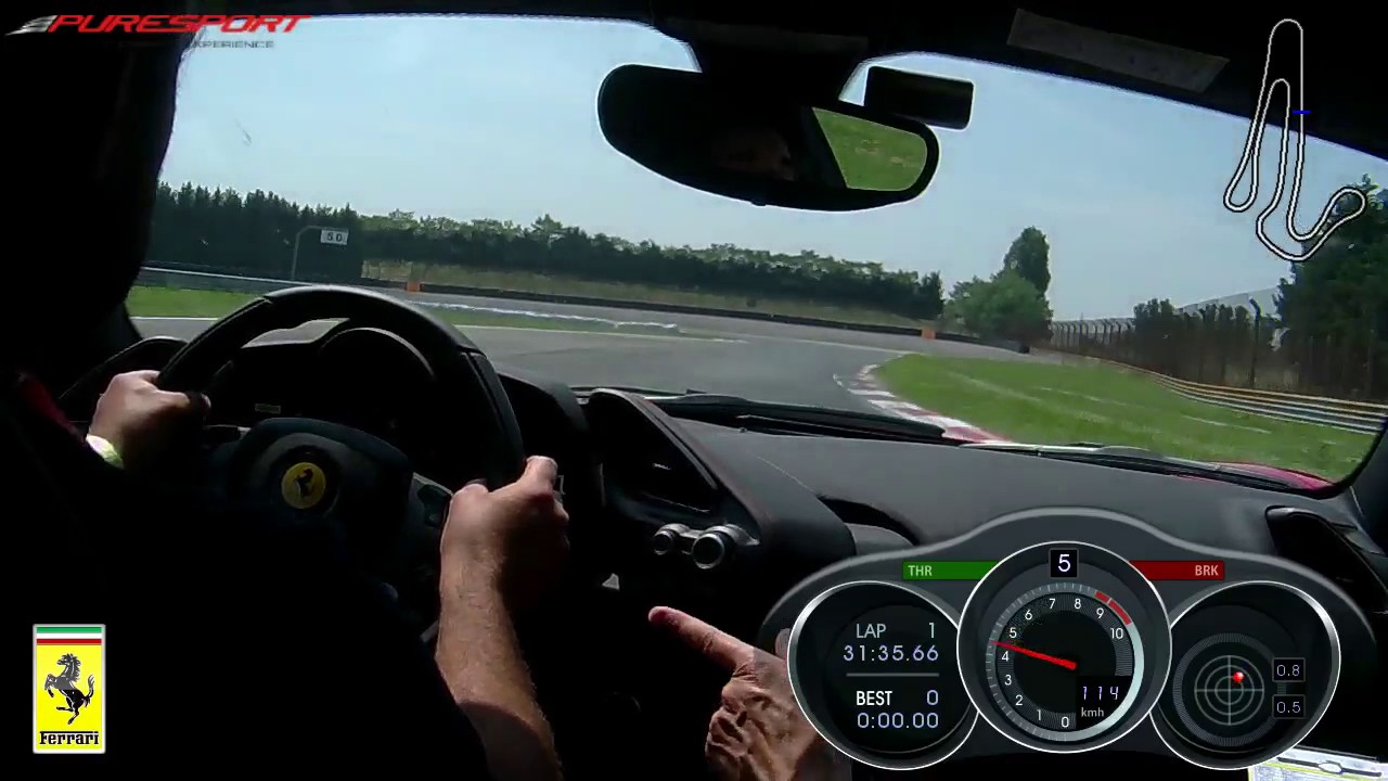 prova in pista di adria ideal gt experience ferrari 488 gtb puresport
