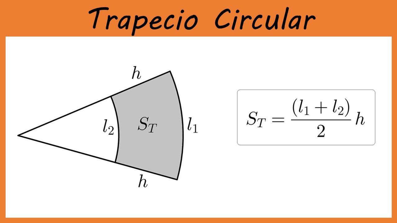 TRAPECIO CIRCULAR || TEORÍA + EJERCICIOS || SECTOR CIRCULAR #2