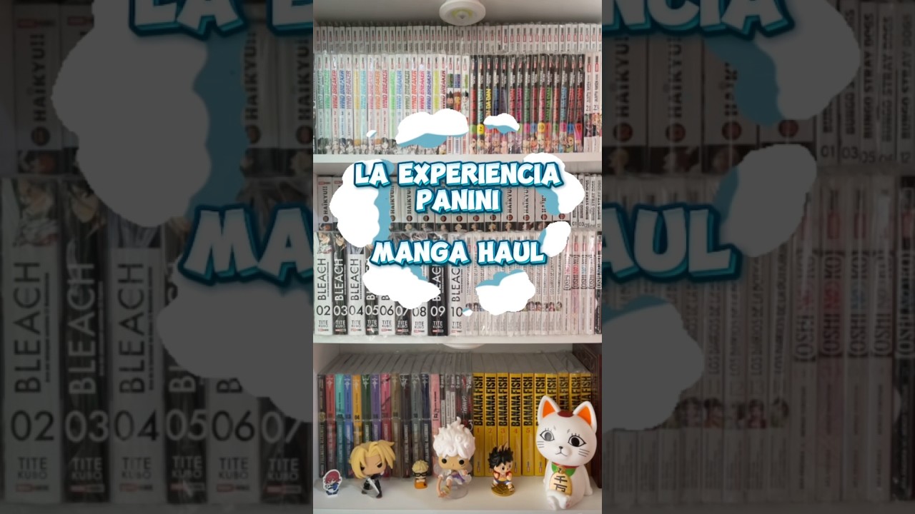 manga haul de la experiencia panini 2025 #manga #mangaunboxing #haul #mangahaul #mangacollection