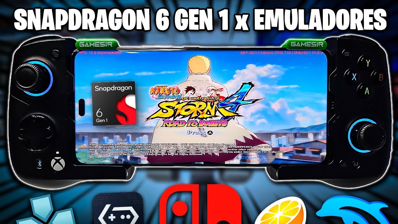 SNAPDRAGON FRACO CONTRA EMULADORES DÁ CONTA? | SANPDRAGON 6 GEN 1 vs EMULADORES | CITRA 3DS, DOLPHIN
