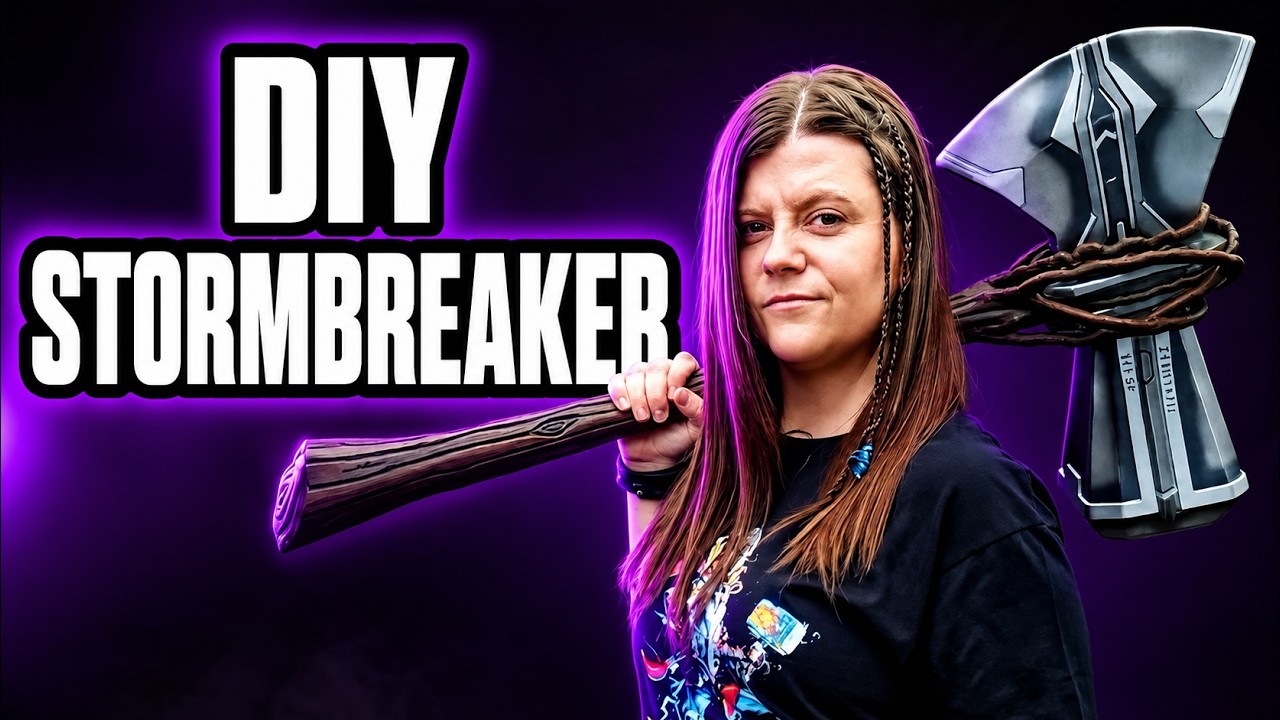 How to make  Stormbreaker out of EVA foam!