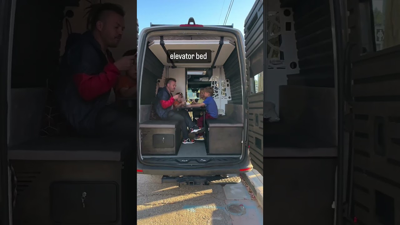 Van Conversion | Big Bear Vans | Project Santa Monica | 144 Sprinter camper van sits/sleeps 5