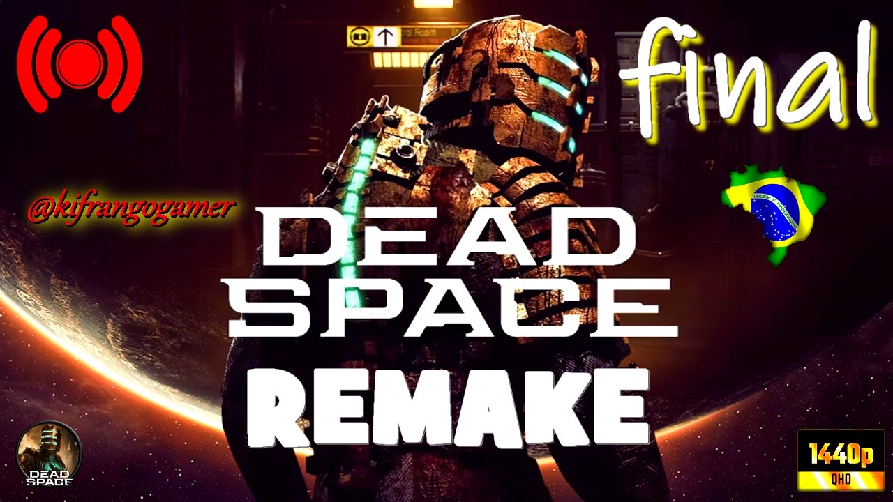 🔴 LIVE - Dead Space Remake - # 07 - FINAL CAMPANHA