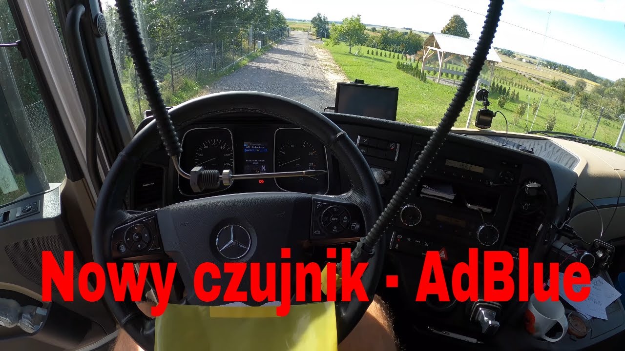 AdBlue!!! Diagnostyka i wymiana czujnika temperatury spalin przed katalizatorem.