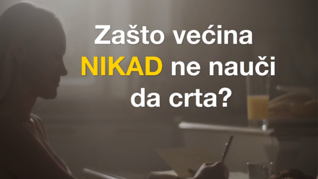 Zašto većina nikad ne nauči da crta? - Stefan Mirosavić