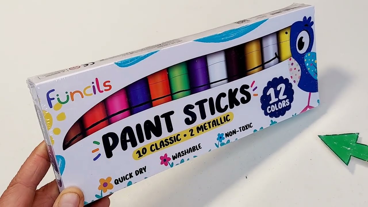 These are Like Crayons & Markers Mixed Together And Washable