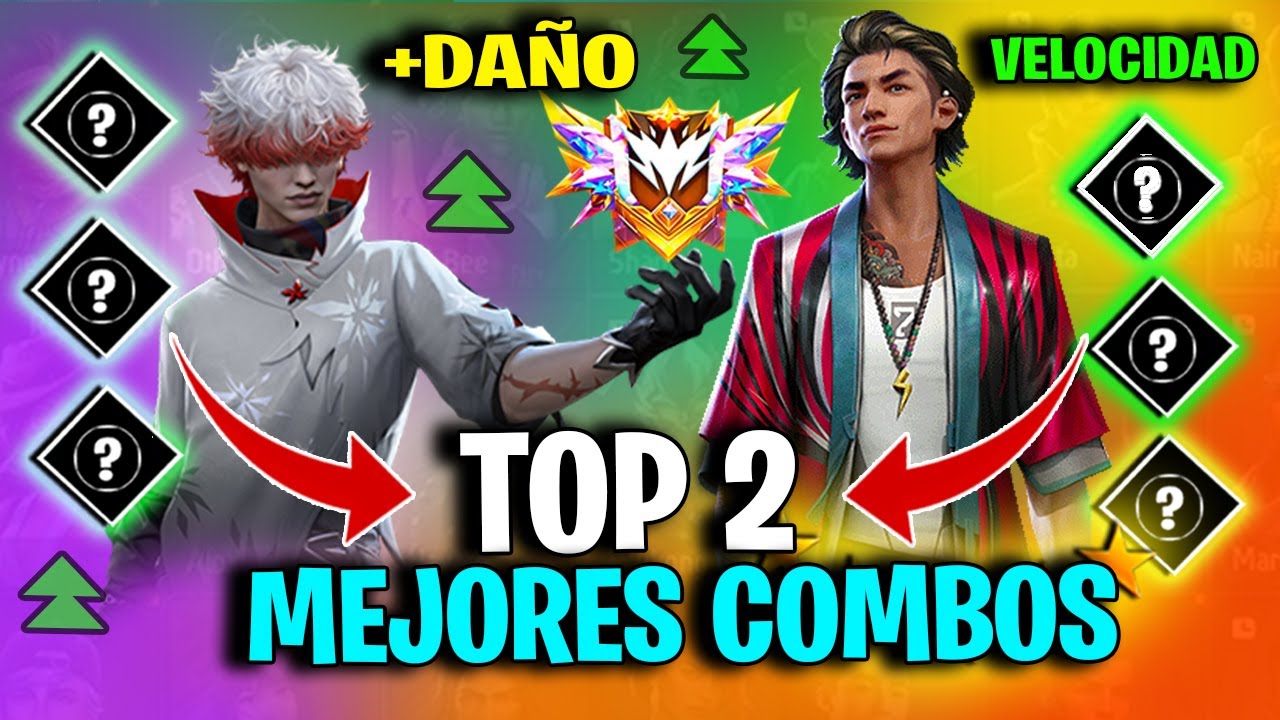 LOS 2 MEJORES COMBOS DE HABILIDADES 🔥 PARA DE CLASIFICATORIA | FREE FIRE 😱