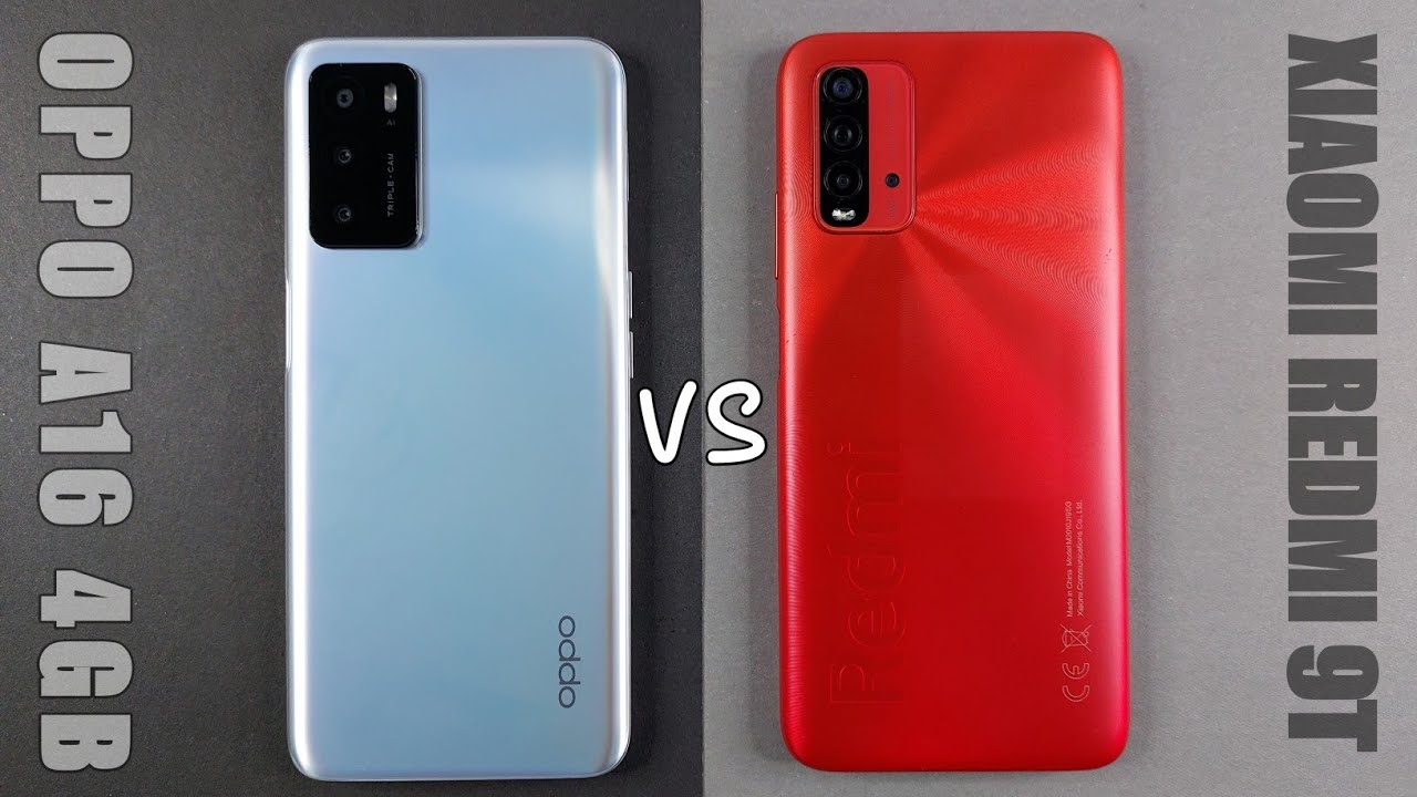 Oppo A16 4GB Vs Redmi 9T 4GB - Speed Test & Ram Management