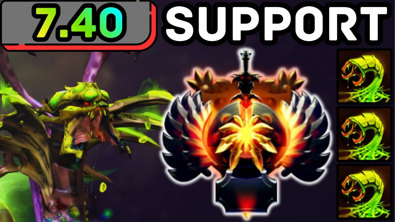 🔥 NEW PATCH 7.40 !!! VENOMANCER HARD SUPPORT SLOW SLOW SLOW | DOTA 2 GAMEPLAY 🔥