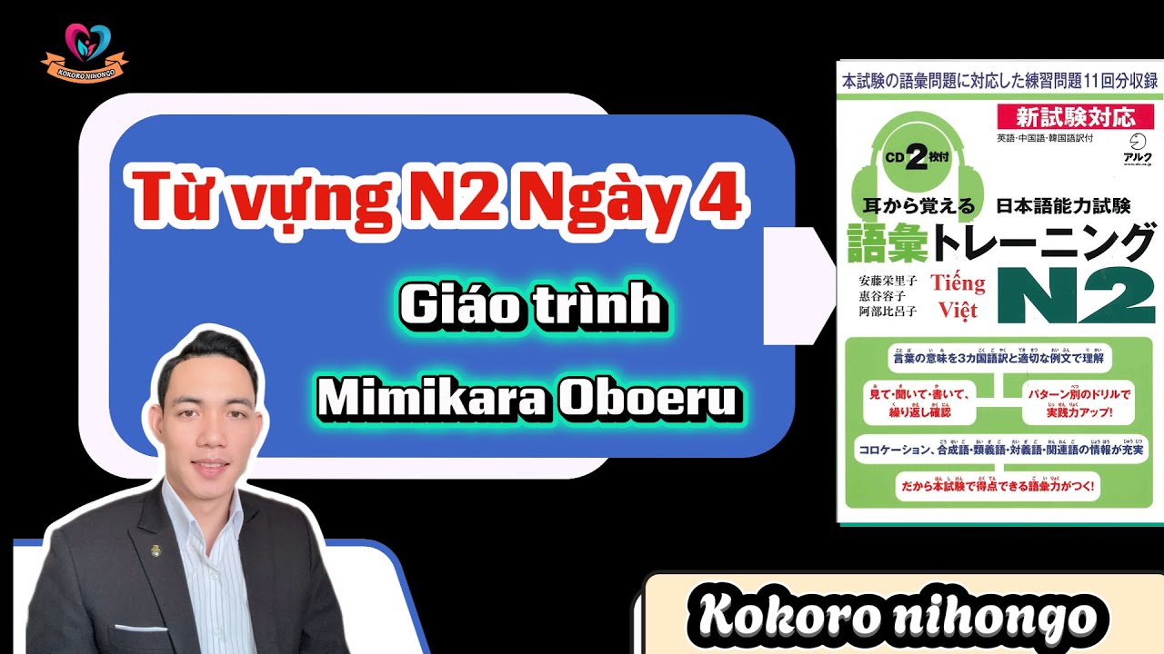Từ vựng Mimikara oboeru N2- Ngày 4