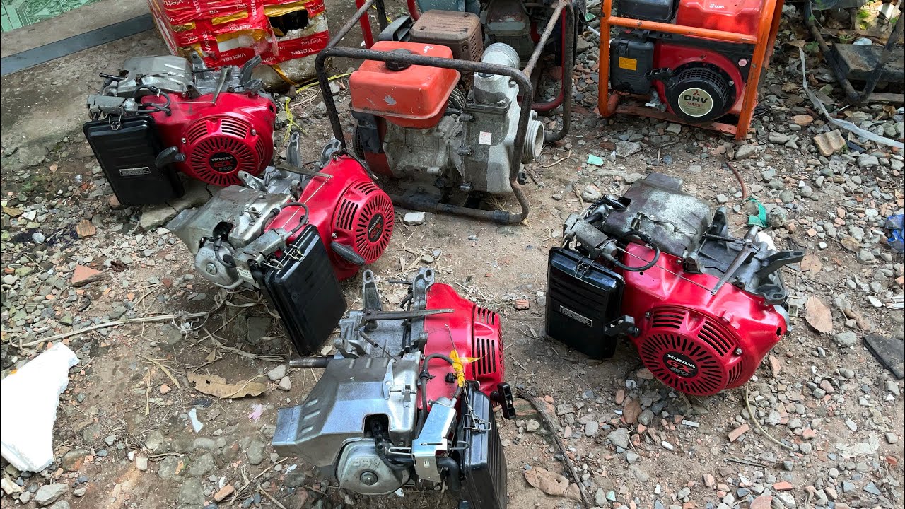 Hàng về ! Bơm Nước , Máy xăng Nghĩa địa nhật Honda Gx690 Gx390 và Mitsubishi Gm131 Gm181 Gm291