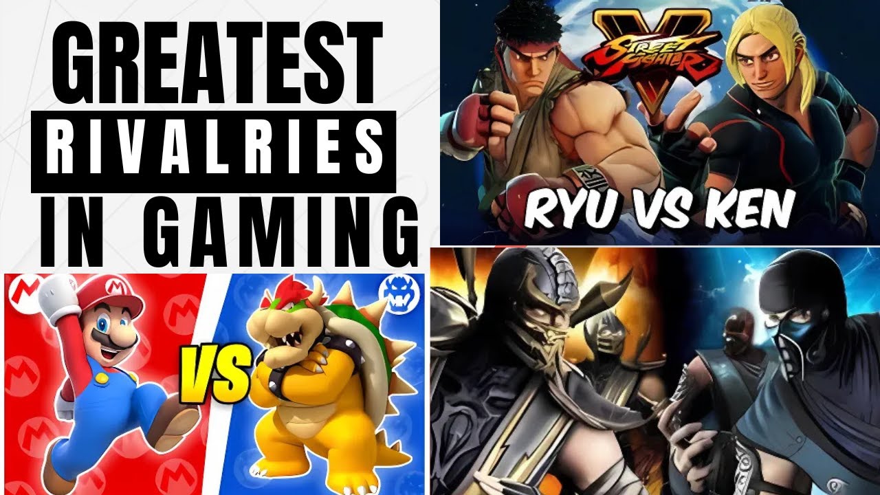 Top 10 Gaming Rivalries &ndash; Iconic Showdowns That Defined Video Games