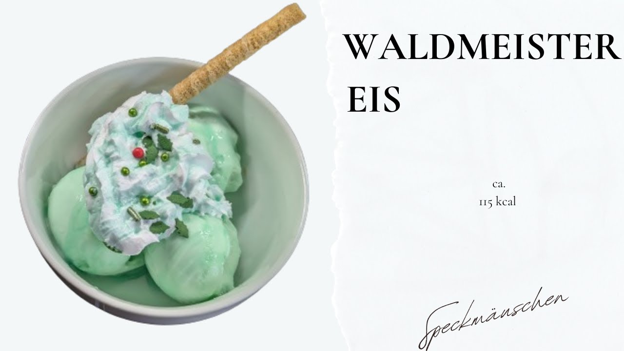 Ninja Creami Rezept: Waldmeister Eis ca. 115 kcal