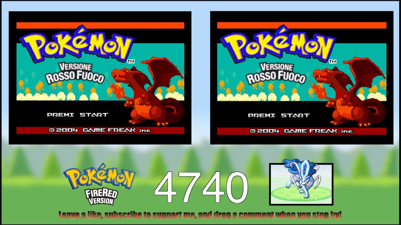 🔴 Pokémon Fire Red 🔥 - Shiny  Roaming Suicune Live Hunting - ORIGINAL HARDWARE! 4740+ Encounters