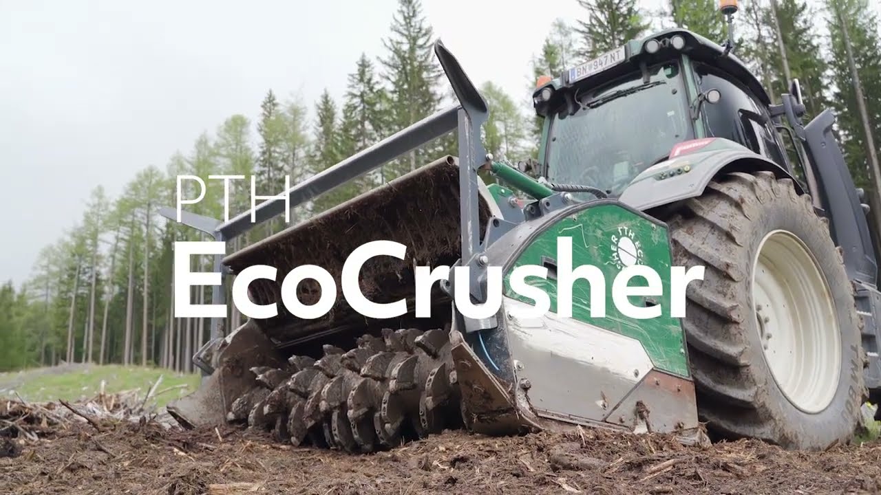 PTH EcoCrusher - das ideale Kombiger&auml;t aus Steinfr&auml;se und Forstmulcher !