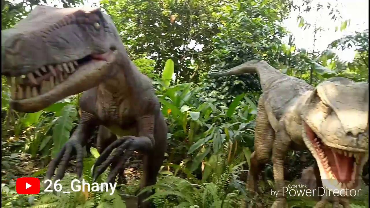 Behind the scenes petualangan dilegenda dinosaurus