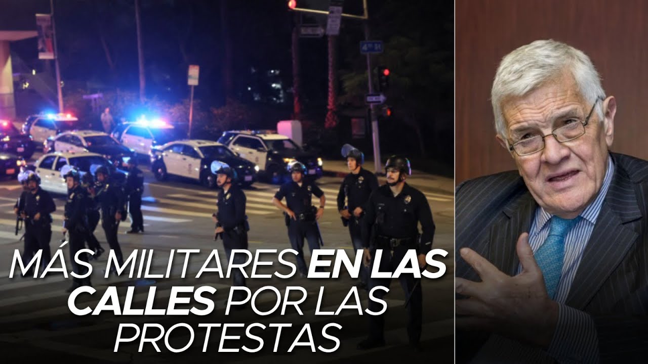 🚨TENSIÓN EN LOS ÁNGELES: Más militares en las calles por las protestas | El analisis de Jorge Castro