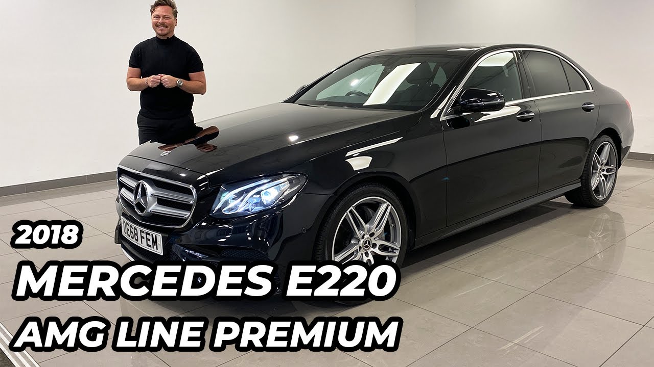 2018 Mercedes E220 AMG Line Premium