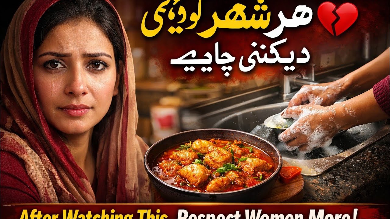 یہ ویڈیو ہر شوہر کو دیکھنی چاہیے…” 💔The Silent Struggle of a Womanm