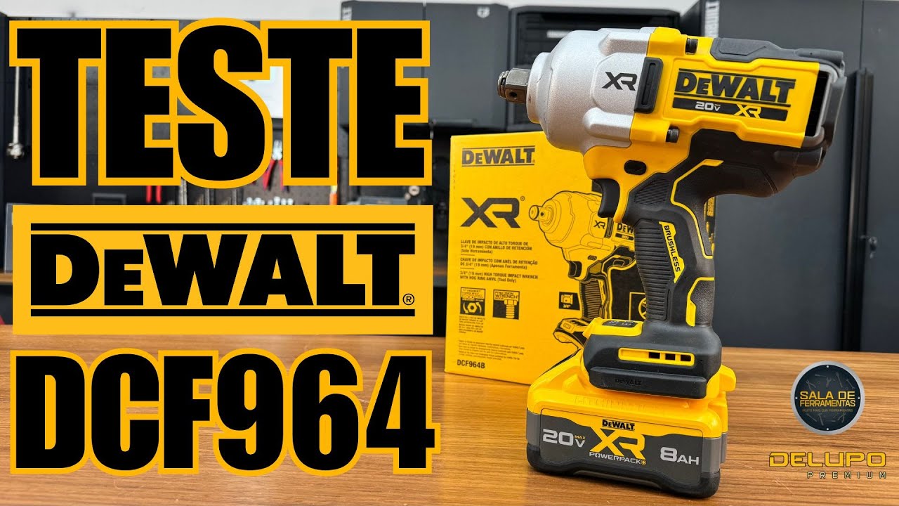 TESTE EM RODA DE CAMINHÃO COM A DEWALT DCF 964 A CHAVE DE IMPACTO MAIS PODEROSA DA DEWALT #dewalt