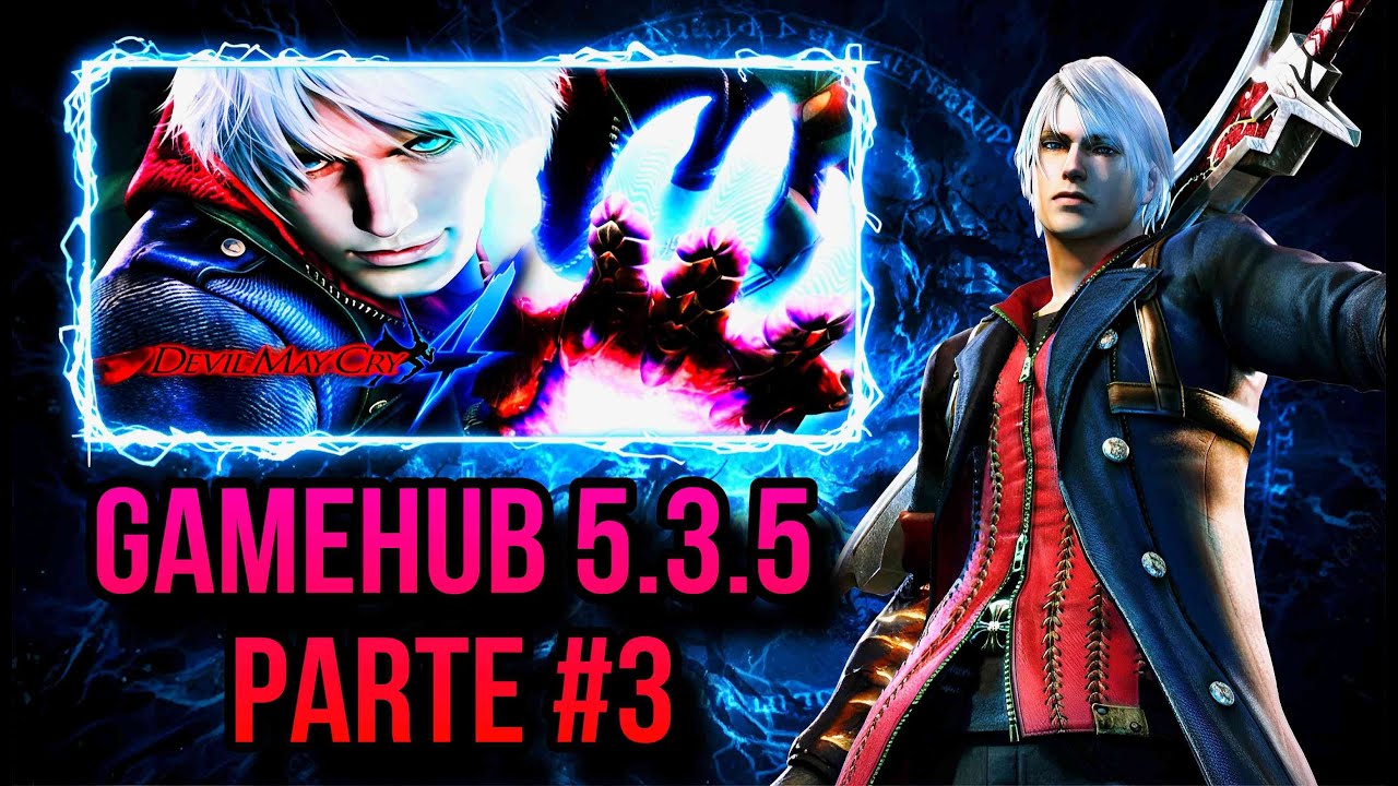 Devil May Cry 4 Snapdragon 865 12GB RAM Overclock GPU 1100 Mhz + FRAME GEN Gamehub 5.3.5 Parte #3 👑