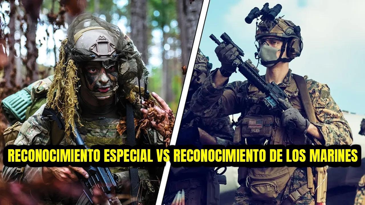 Fuerzas Especiales de la Fuerza Aérea vs. Recon de los Marines: ¿Quién es más rudo?