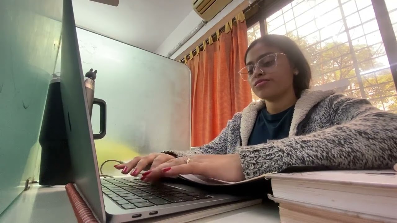 STUDY WITH ME AT LIBRARY | NO MUSIC | 90 MINUTES | NO BREAK |
