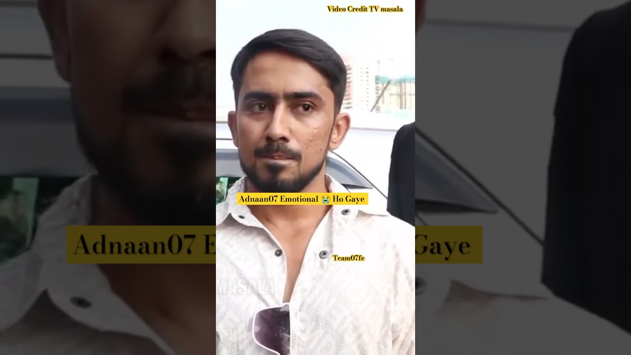 Adnaan Shaikh ने अपनी Sister Iffat के खिलाफ किया FIR,Adnaan07 Emotional 😭ho gaye