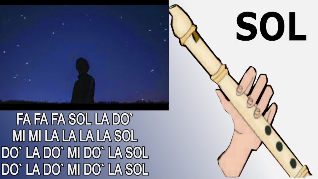Sapientdream, Past lives, flauta dulce f&aacute;cil, tutorial con animaci&oacute;n, easy flute recorder