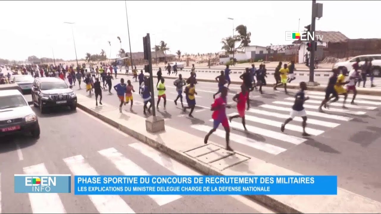Bénin : Phase sportive du concours de recrutement des militaires