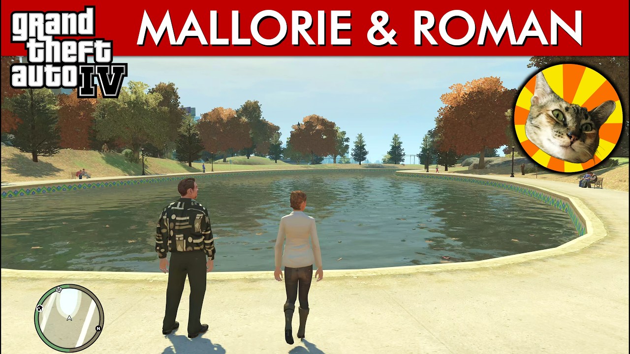 Mallorie & Roman go to Welham Parkway (train ride & walk) | GTA IV