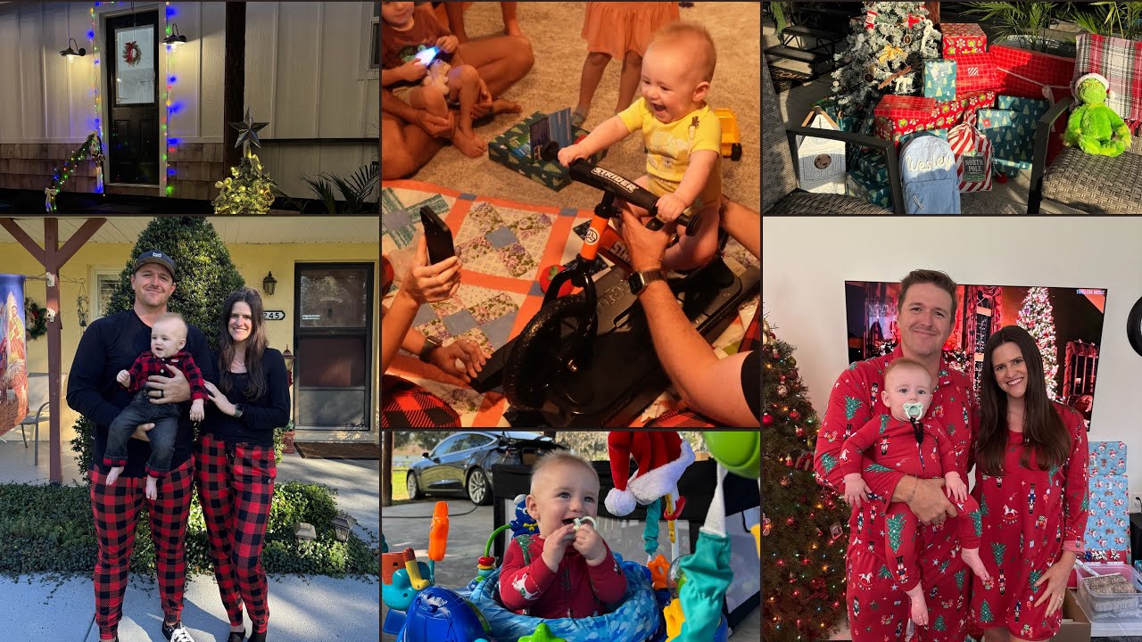 First Christmas With Our Baby // Christmas Morning 2025 🎄 