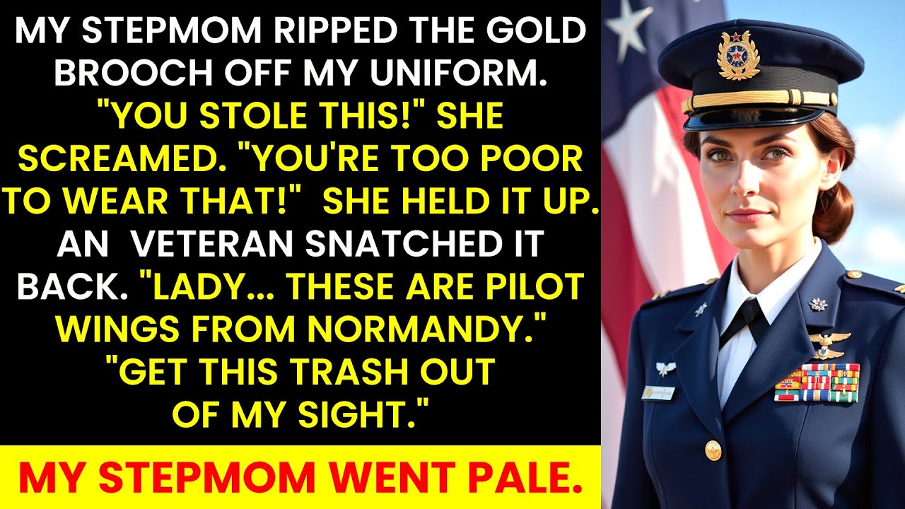 &ldquo;You Stole This!&rdquo; My Stepmom Hissed&mdash;Then A Veteran Shut Her Up&hellip;