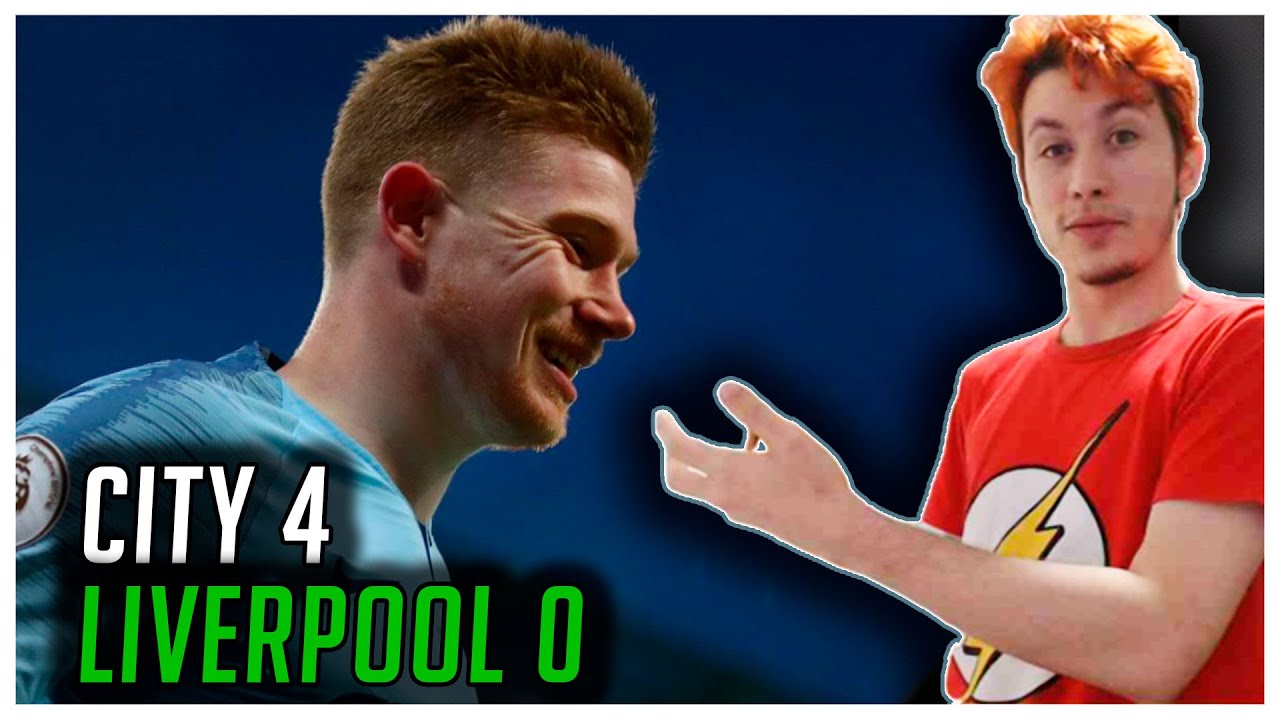 REACT ♫ 4x0 - LIVERPOOL CAMPEÃO LEVA BAILE DO CITY | FutParódias