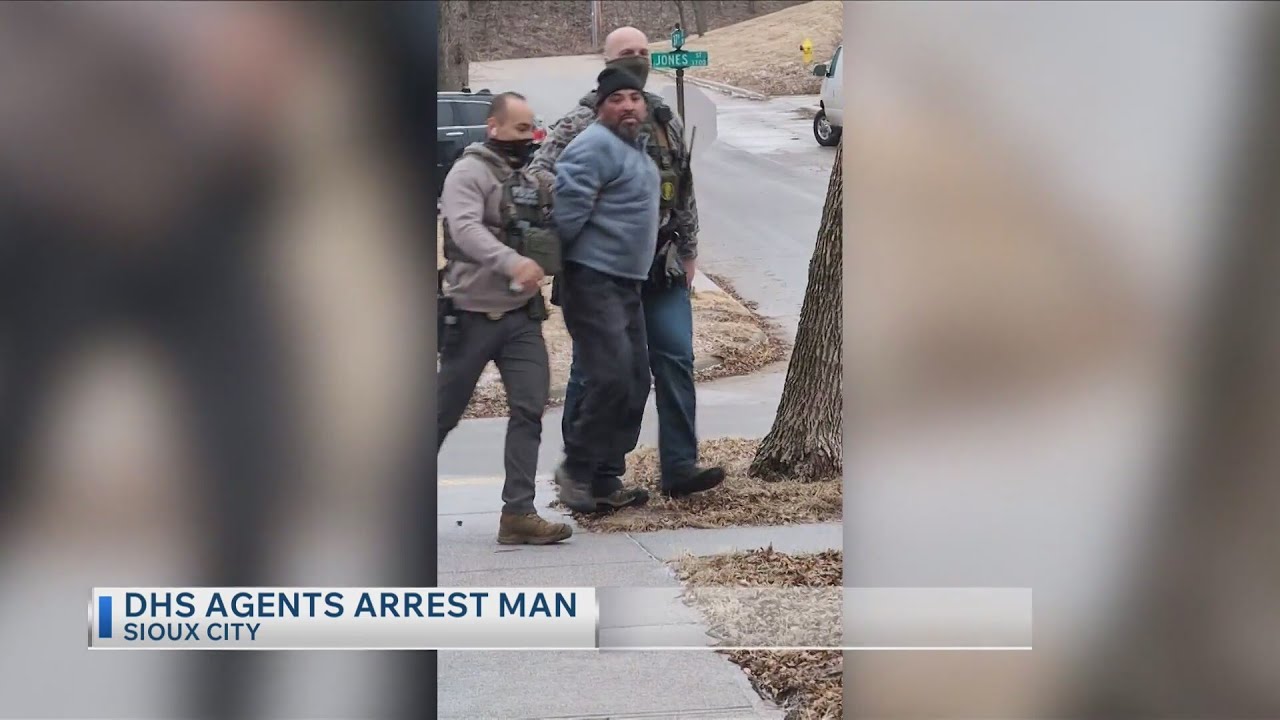 DHS arrest man