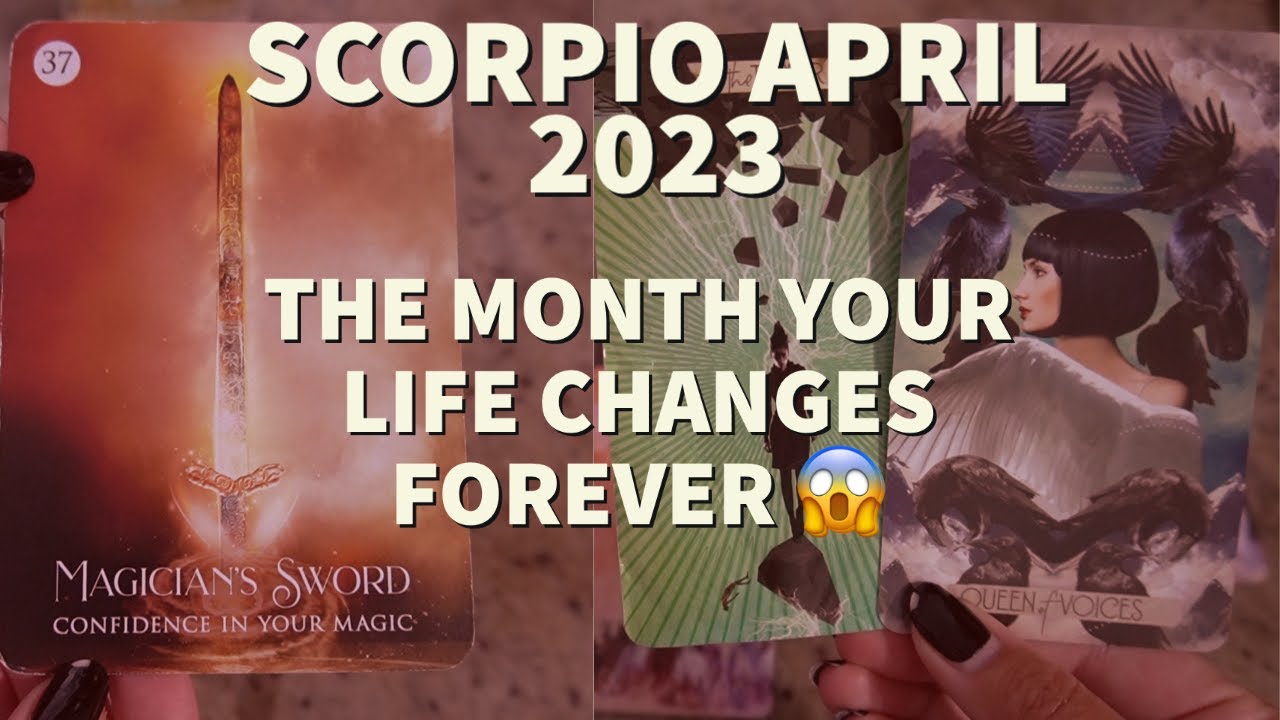 SCORPIO (APRIL 2023): THE MOST POWERFUL SCORPIO READING I'VE EVER DONE ON THIS CHANNEL, YOUR STORY❤️